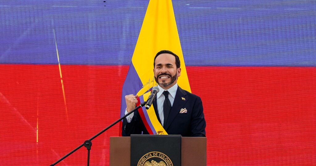 U.S. pledges $1 billion in security assistance to Colombia as new president vows to "defeat narco