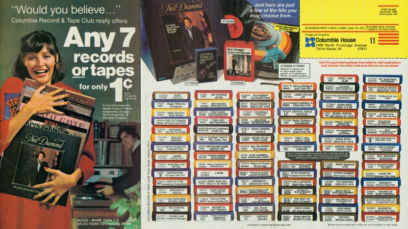 Columbia House — yes, it still exists — is going out of business Columbia House — yes, it still exists — is going out of business
