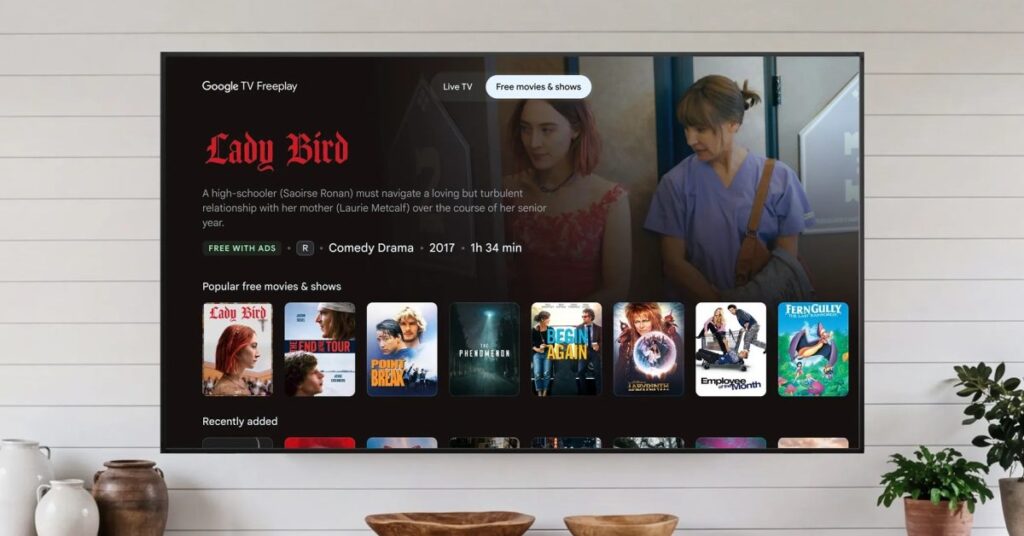Google TV adds over 10,000 free movies & shows on Google TV adds over 10,000 free movies & shows on