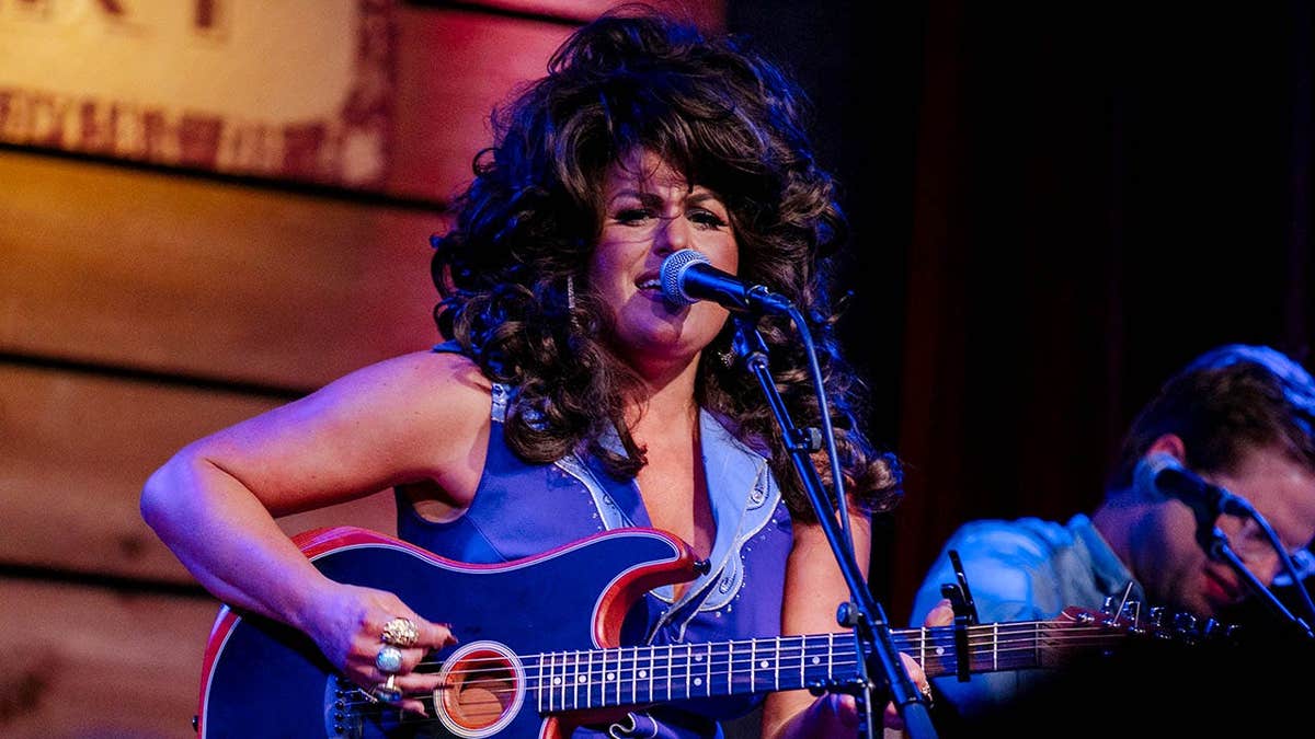 Hannah Dasher performs onstage during CMT's Night Out in Nashville.
