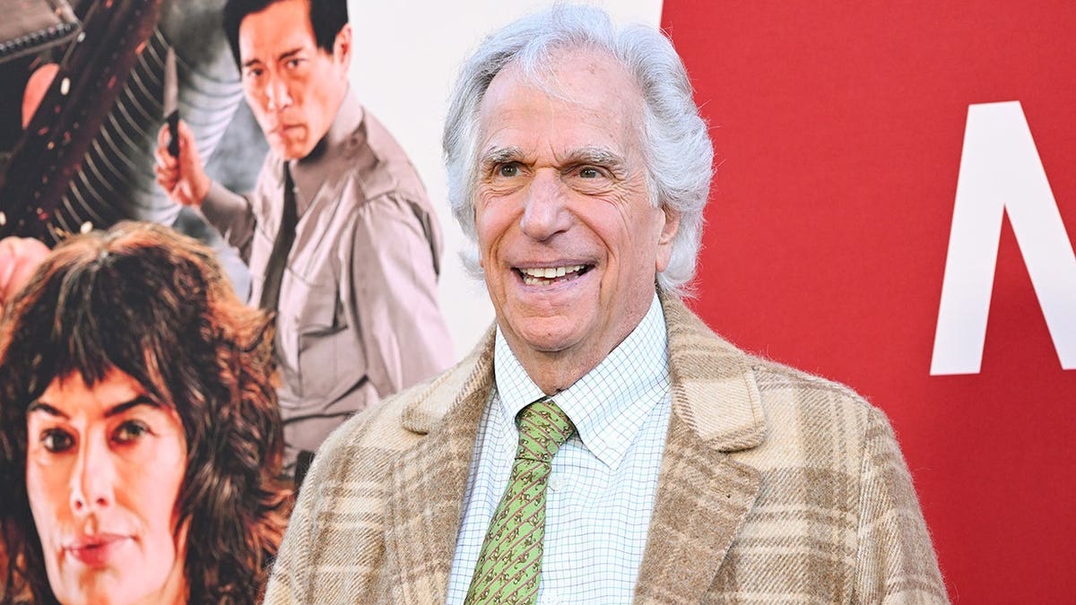 Henry Winkler at the Los Angeles premiere of "Normal" in April 2026.