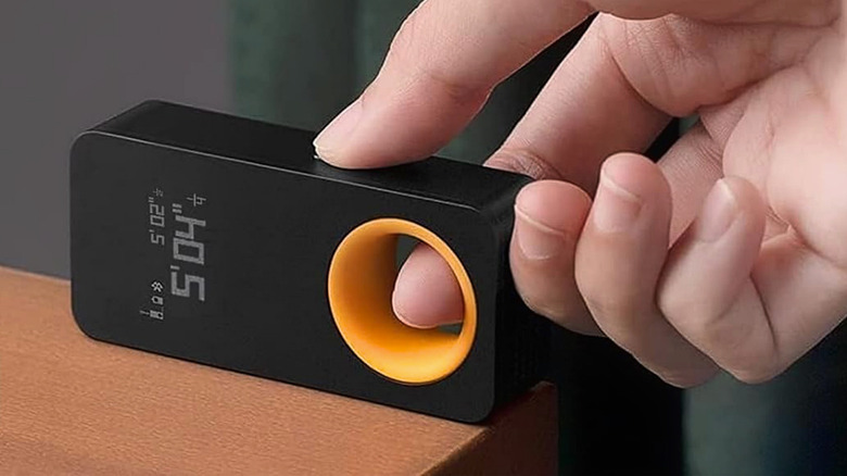the HOTO Pocket-Size Laser Measuring Tool.