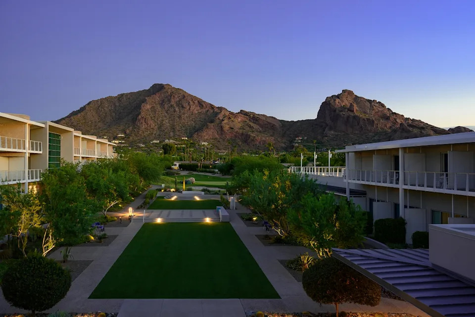 The setting is stunning