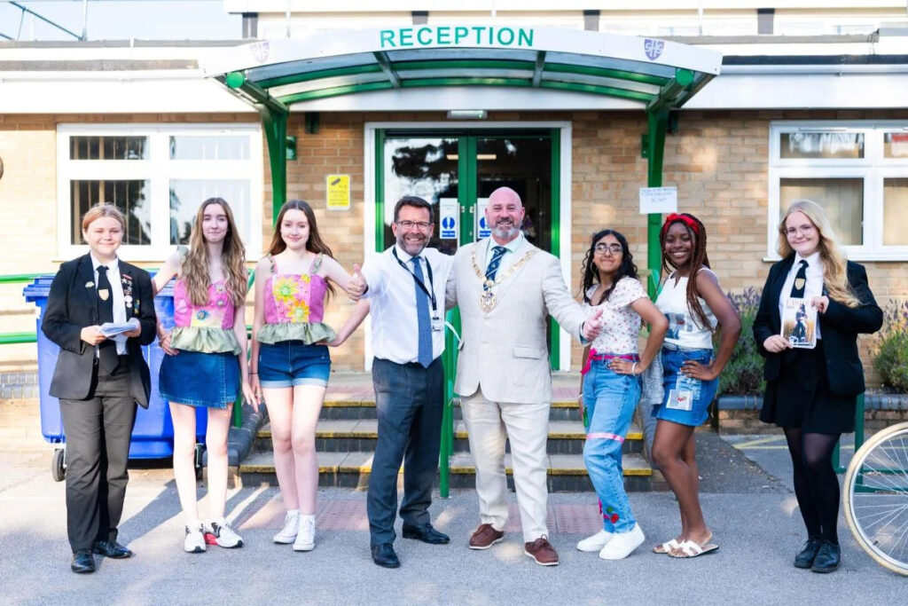 Annual school fashion event showcasing students' creativity lights up runway