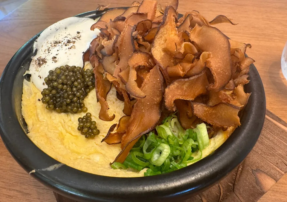 Jidori steamed eggs - a must-order!