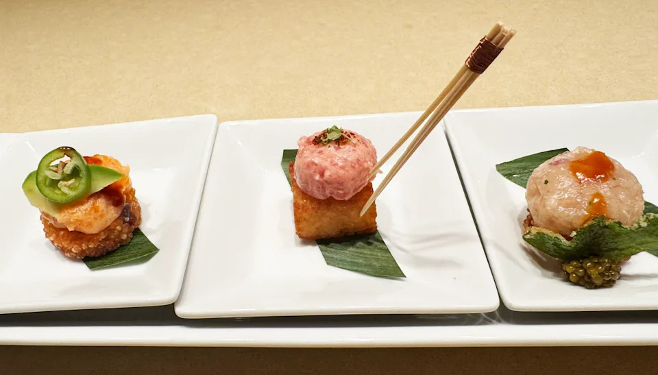 Tuna three ways