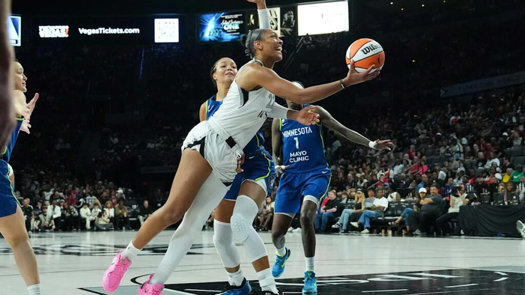 Aces news: Candace Parker toasts passing the torch to ‘GOAT’ A’ja Wilson before retiring Aces news: Candace Parker toasts passing the torch to 'GOAT' A'ja Wilson before retiring