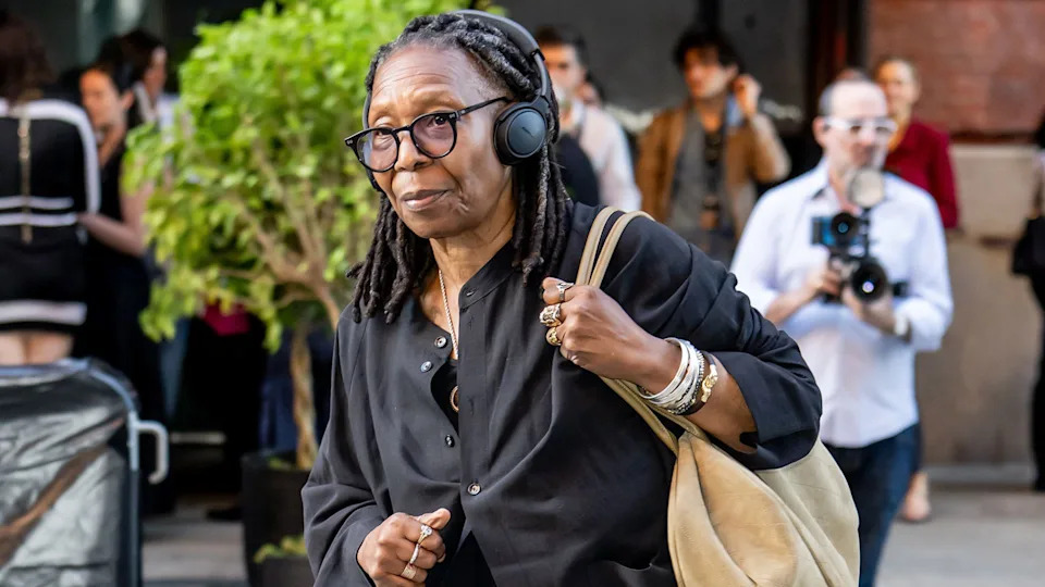 Whoopi Goldberg Stuck in Sicily After Mt. Etna Eruption