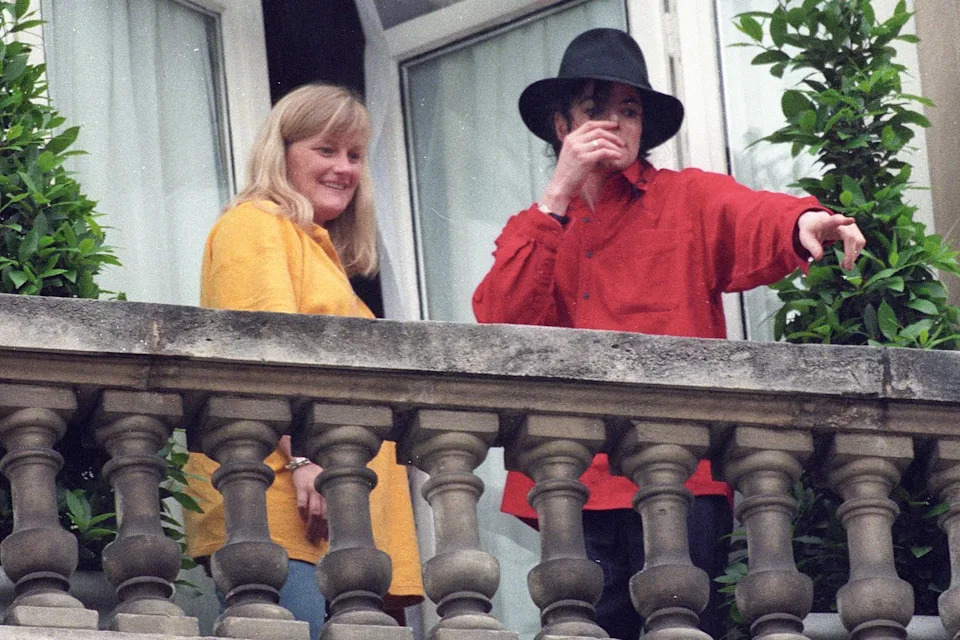 Debbie Rowe with Michael Jackson in 1997, a year before Paris was bornCredit: Michel Dufour/WireImage