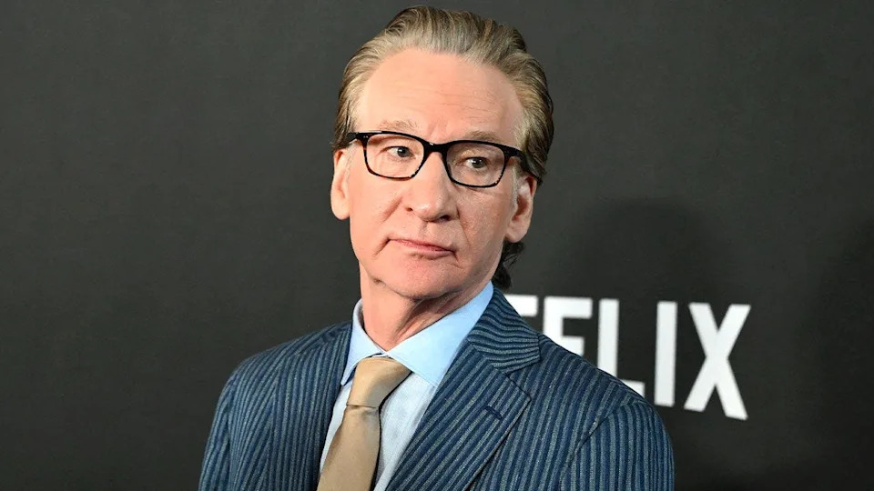 Bill Maher arrives at Mark Twain Prize for American Humor gala.