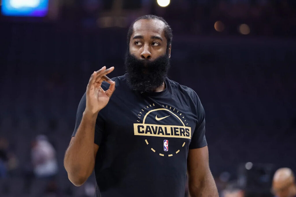 ‘All he’s gonna do’ – NBA fans think Cleveland Cavaliers will regret $97 million James Harden move ‘All he’s gonna do’ – NBA fans think Cleveland Cavaliers will regret $97 million James Harden move