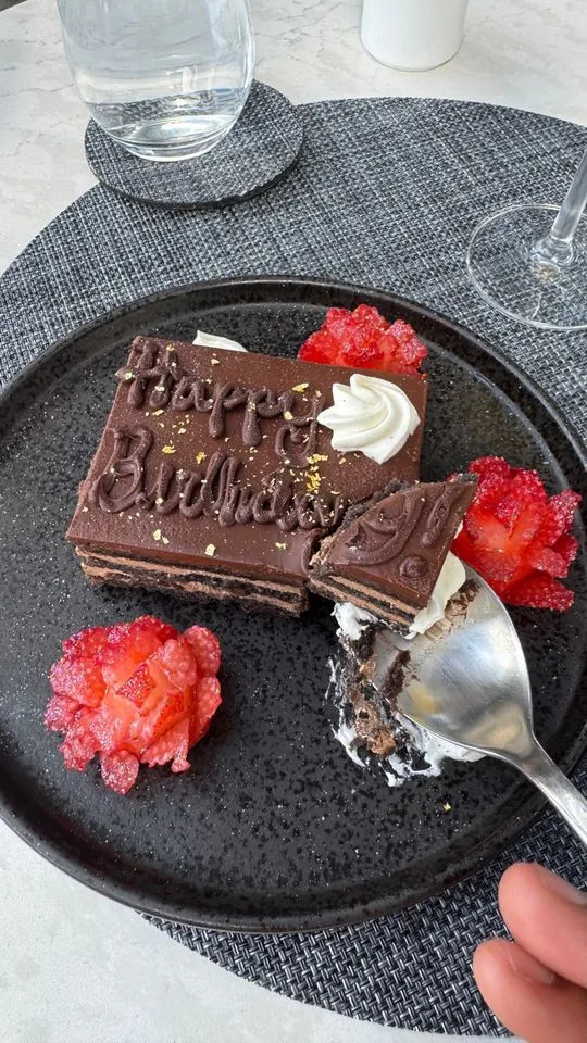 Halle Berry shares snap of her birthday cakeCredit: Halle Berry/Instagram