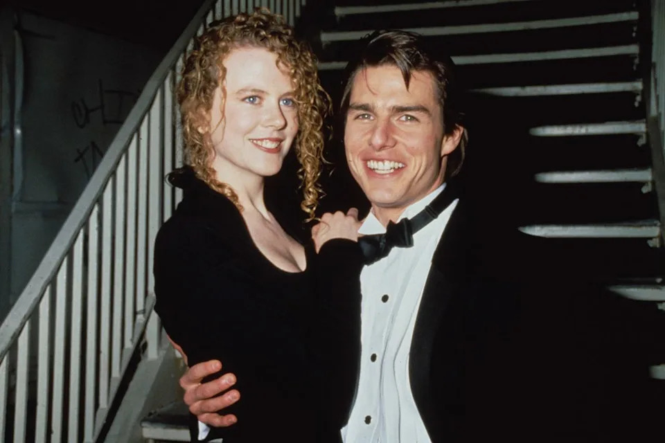 Nicole Kidman and Tom Cruise are pictured in March 1991Credit: Vinnie Zuffante/Getty