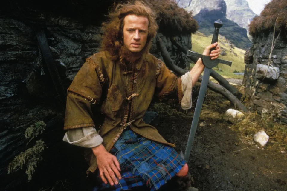 Christopher Lambert in 'Highlander'Credit: Georges DEÂ KEERLE/Gamma-Rapho via Getty