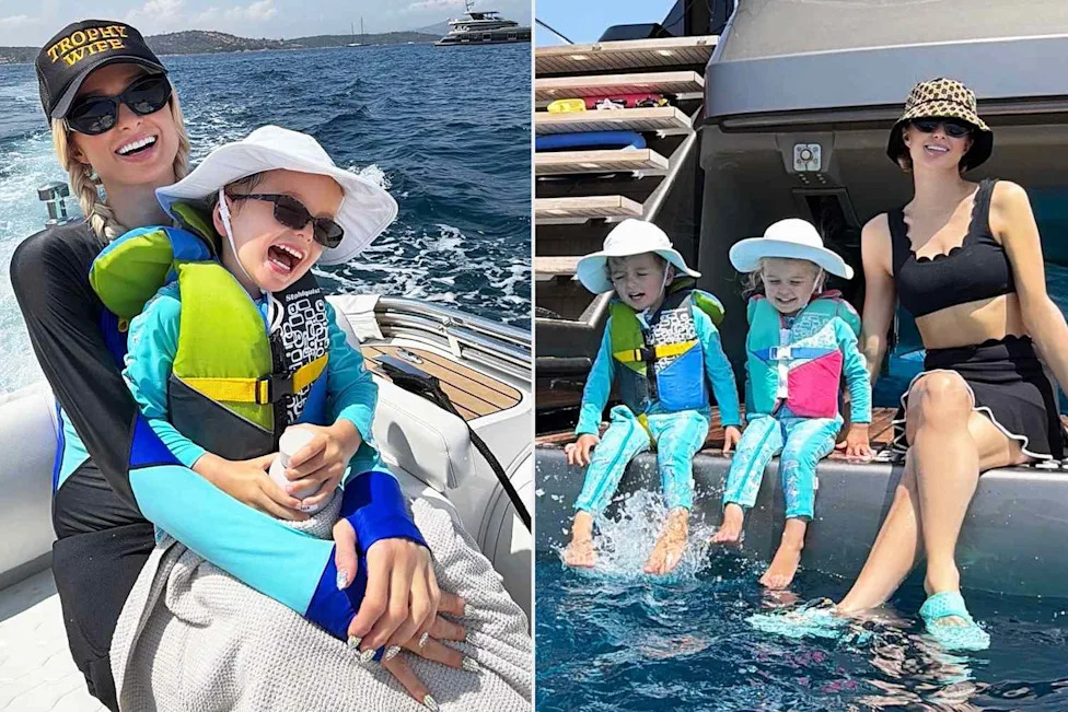 Paris Hilton with her children Phoenix and LondonCredit: Paris Hilton/Instagram