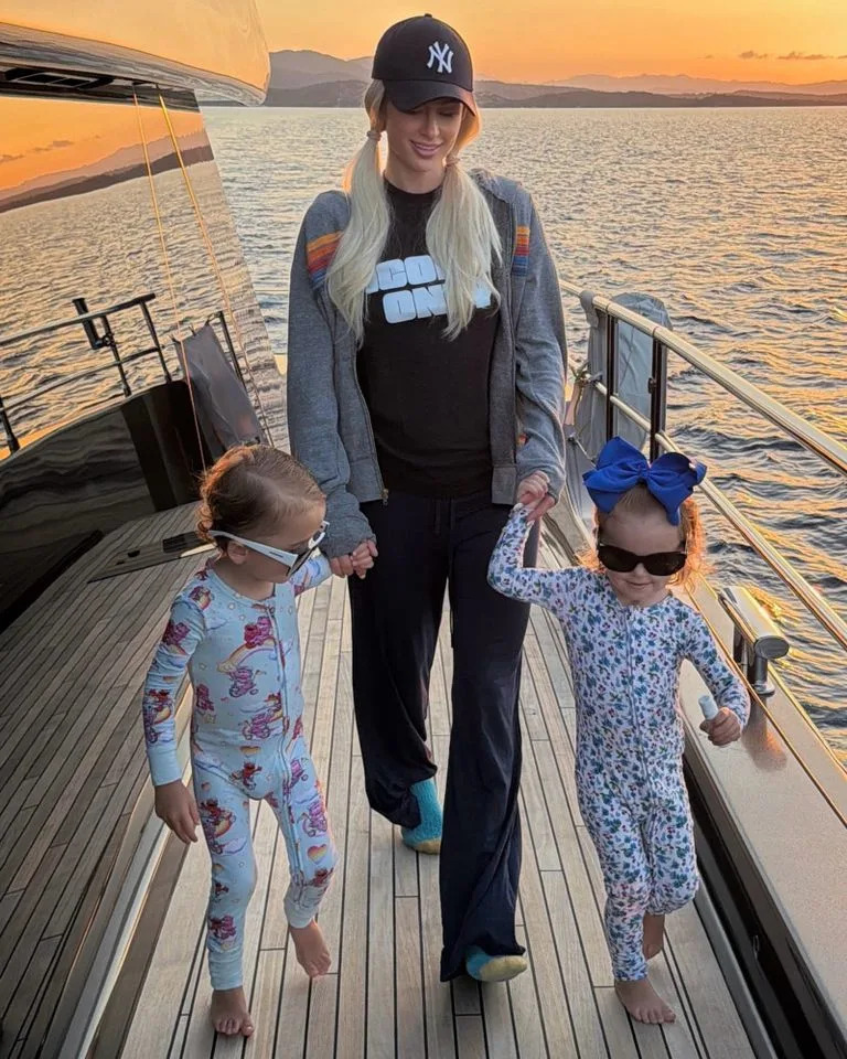 Paris Hilton with Phoenix and LondonCredit: Paris Hilton/Instagram