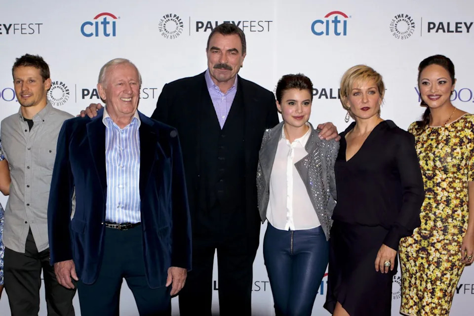 Cast members of Blue Bloods at PaleyFest on October 18, 2014 in New York City.Credit: David Giesbrecht/CBS via Getty