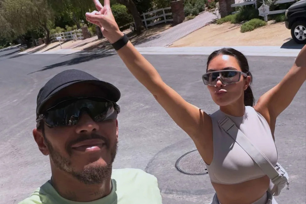 Lewis Hamilton Shares Cozy New Photos With Girlfriend Kim Kardashian Amid Racing RechargeCredit: Lewis Hamilton/Instagram