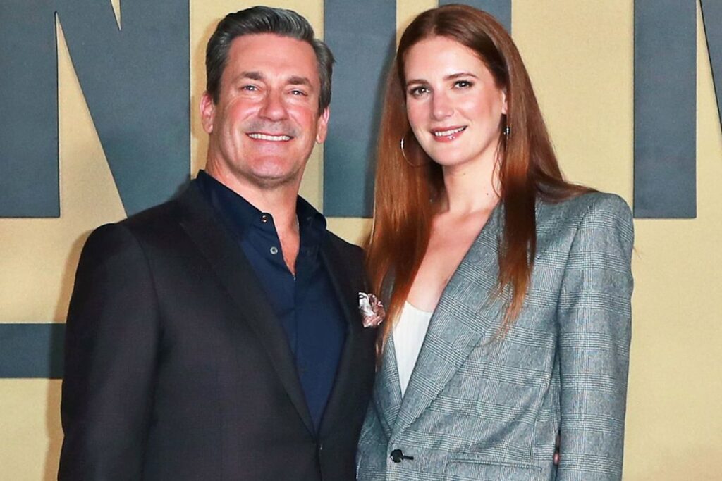 Jon Hamm and Wife Anna Osceola Expecting First Baby Together Jon Hamm and Wife Anna Osceola Expecting First Baby Together