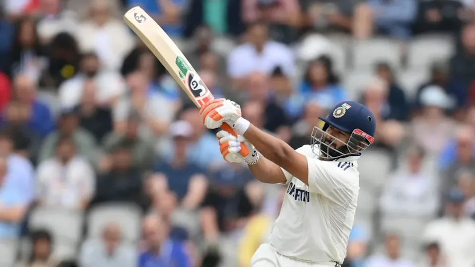 Rishabh Pant Old Trafford 4th Test