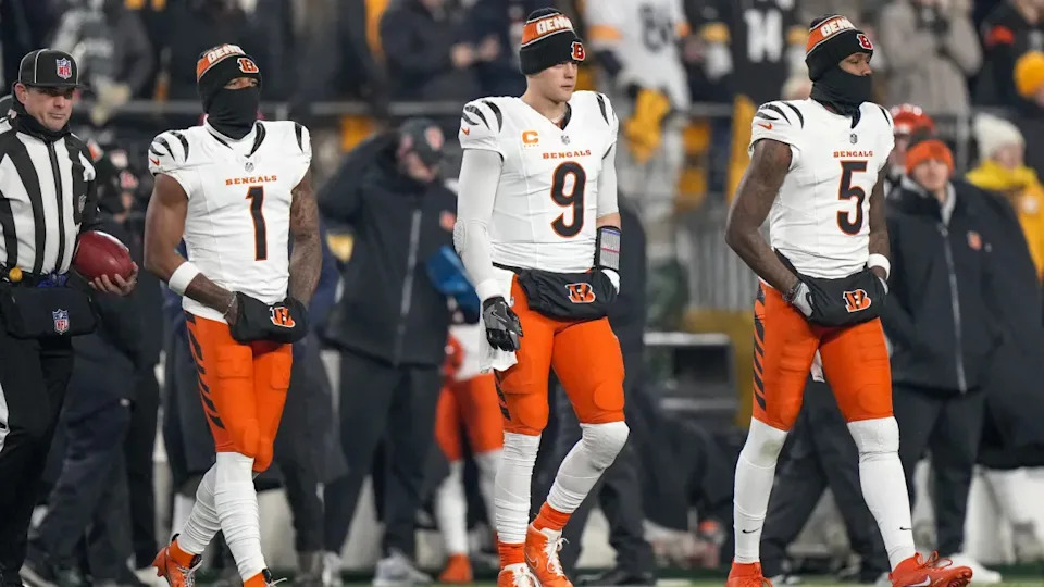 Ja'Marr Chase-Joe Burrow-Tee Higgins-Cincinnati Bengals_2025