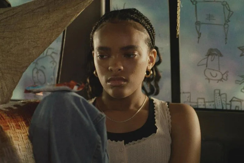 Akira Jackson stars in "It Ends," in theaters Friday. Photo courtesy of Neon