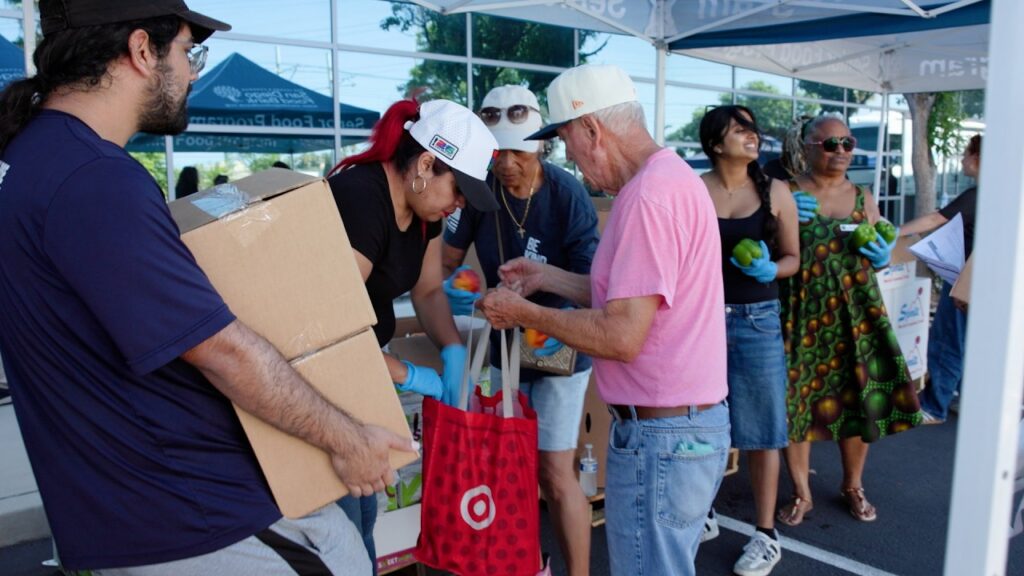 Hundreds Receive Food as County Launches Safety Net Bridge Program Hundreds Receive Food as County Launches Safety Net Bridge Program