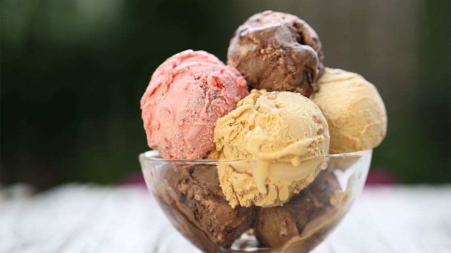 Bowl of ice cream