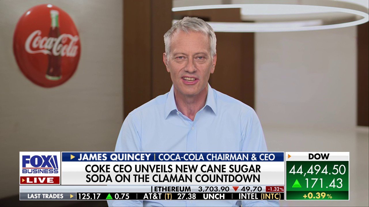 Coca-Cola Chairman and CEO James Quincey has the latest on the updated recipe on 'The Claman Countdown.'