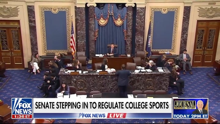 Senate stepping in to regulate college sports