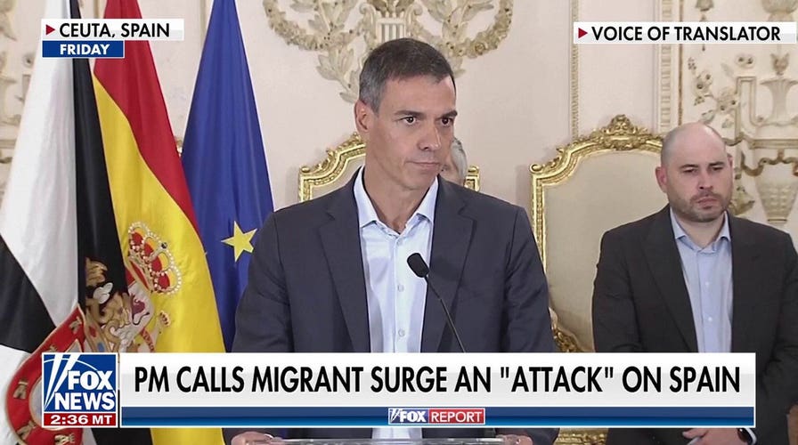 Spain’s prime minister calls migrant surge an ‘attack’ on the country
