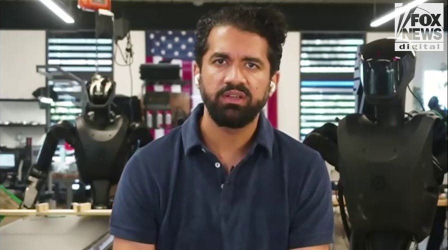 Humanoid robots could eventually help monitor southern border, Foundation CEO Sankaet Pathak says