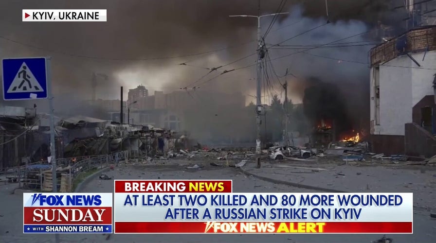At least 2 killed, dozens wounded in Russian strike on Kyiv
