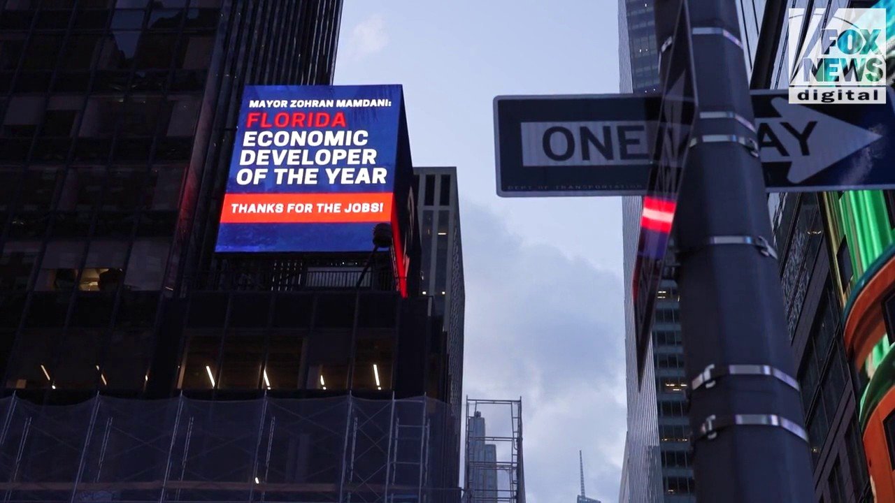 Florida Chamber of Commerce CEO Mark Wilson speaks with Fox News Digital about the intention behind a new Times Square ad targeting Zohran Mamdani as businesses and wealth flee New York for Florida.