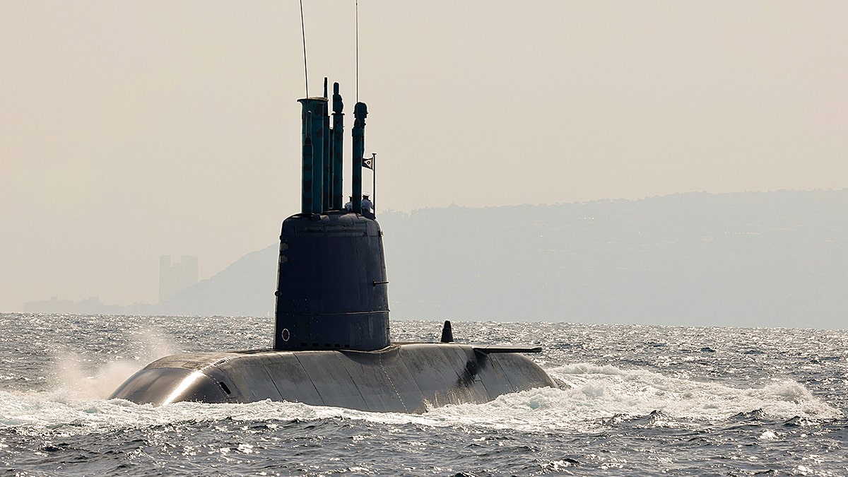 Israeli navy submarine