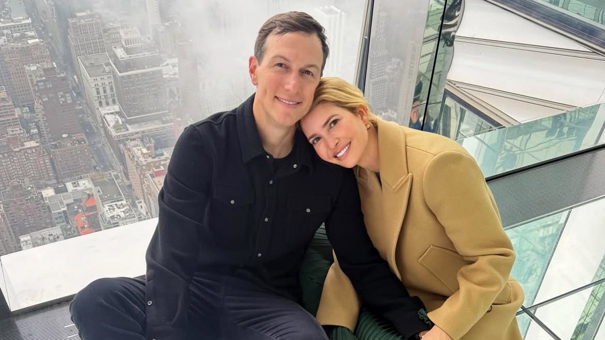 Jared Kushner and Ivanka Trump at The Edge in New York City.
