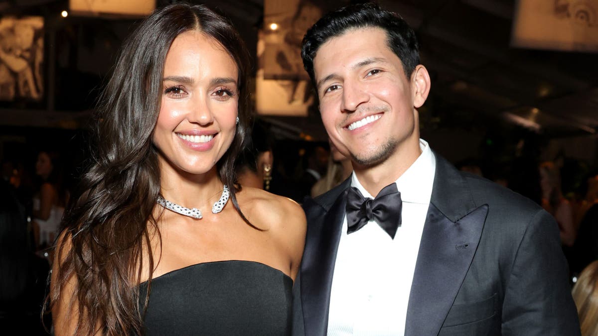 Jessica Alba with Danny Ramirez