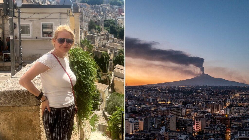 American tourist stranded after volcano eruption sparks mass flight cancellations American tourist stranded after volcano eruption sparks mass flight cancellations