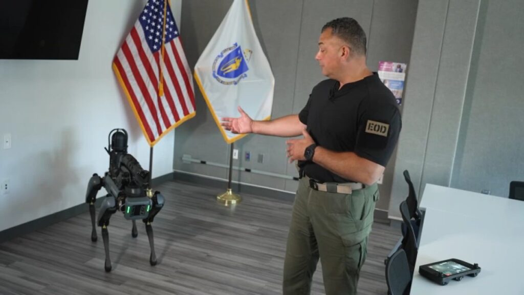 How robot dogs, flying drones are changing how Mass. State Police respond to crime How robot dogs, flying drones are changing how Mass. State Police respond to crime