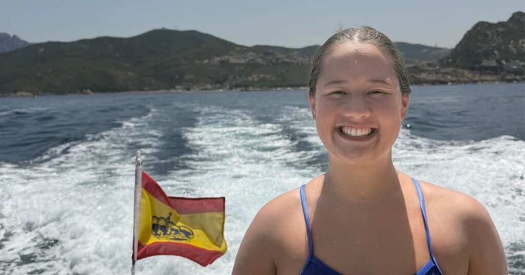 Bay Area swimmer crosses Strait of Gibraltar, on verge of breaking world record Bay Area swimmer crosses Strait of Gibraltar, on verge of breaking world record