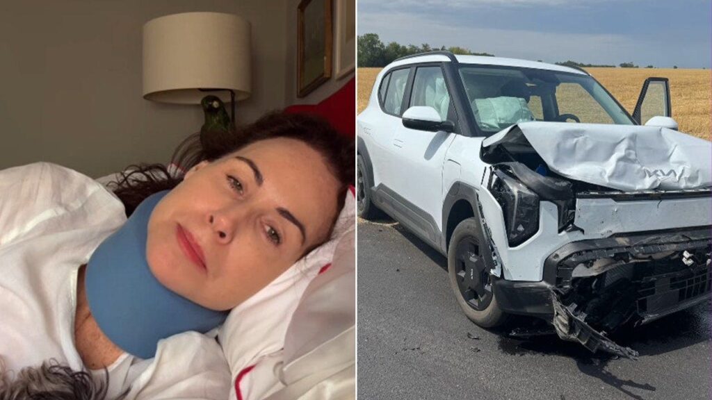 Minnie Driver is ‘grateful to be alive’ after surviving serious car crash that nearly took her life Minnie Driver is 'grateful to be alive' after surviving serious car crash that nearly took her life