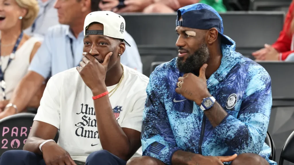 Bam Adebayo reacts to LeBron James choosing the Philadelphia 76ers over the Miami Heat Bam Adebayo reacts to LeBron James choosing the Philadelphia 76ers over the Miami Heat