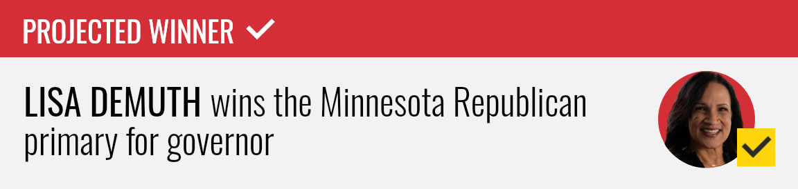 Lisa Demuth wins the Republican primary for Minnesota governor, NBC News projects