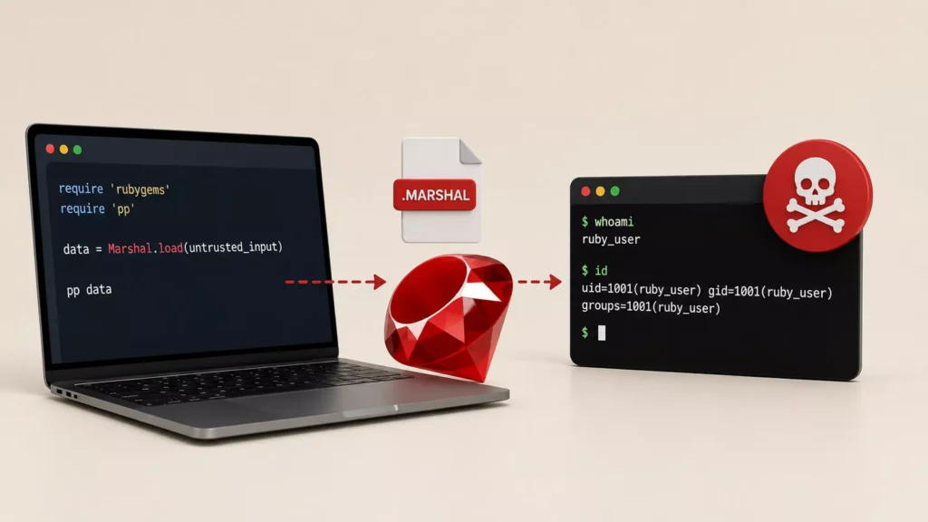 New Ruby RCE Gadget Chain Turns Unsafe Marshal.load Into Command Execution