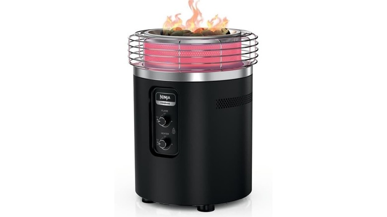 Stock photo of a Ninja smokeless fire pit