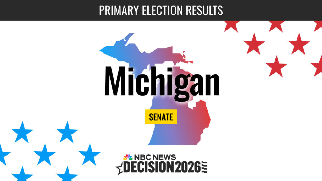 Michigan Senate Primary Election 2026 Live Results Michigan Senate Primary Election 2026 Live Results