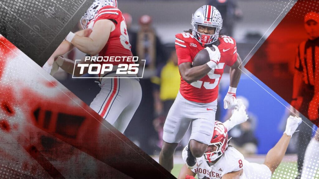 Tomorrow’s Top 25 Today: Big Ten takeover in the top five in new college football rankings Tomorrow's Top 25 Today: Big Ten takeover in the top five in new college football rankings