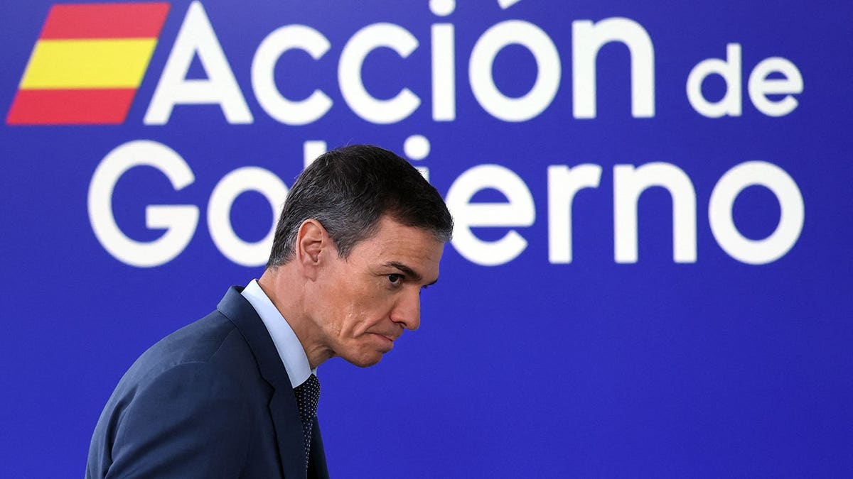 Spanish Prime Minister Pedro Sanchez.