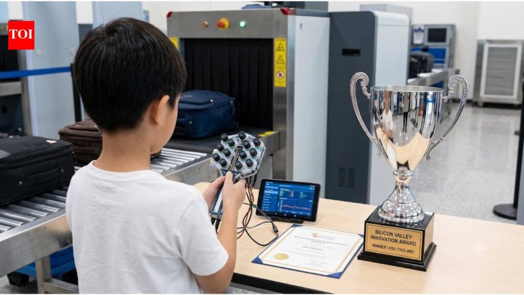 Meet 10-year-old Hsu Ting-wei, winner of top Silicon Valley invention award, for building an AI ‘electronic nose’ that samples air behind X Meet 10-year-old Hsu Ting-wei, winner of top Silicon Valley invention award, for building an AI 'electronic nose' that samples air behind X