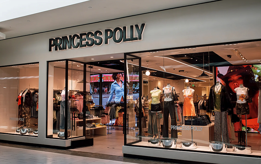 Princess Polly sells clothing, swimsuits, accessories, shoes and more. The location shown is in the Dadeland Mall at 7535 N. Kendall Dr., Miami.